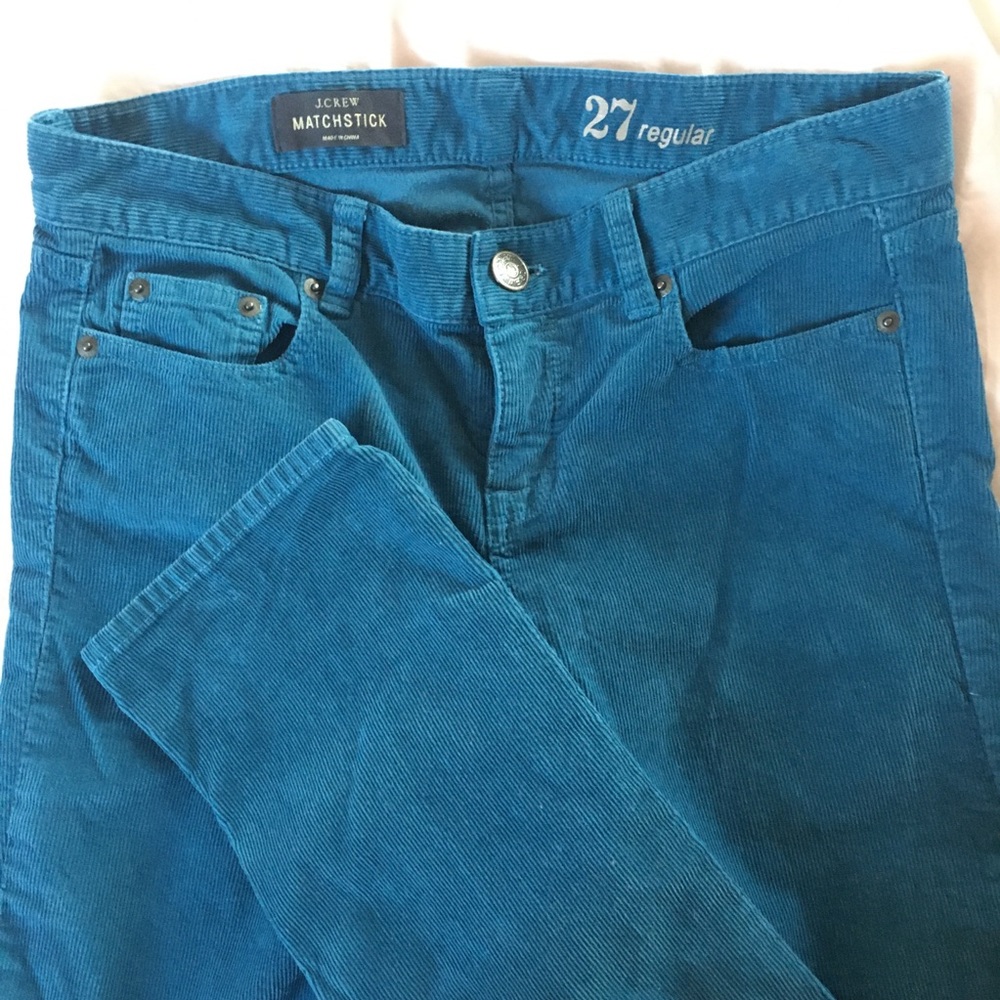 J.Crew Matchstick Corduroy Pants